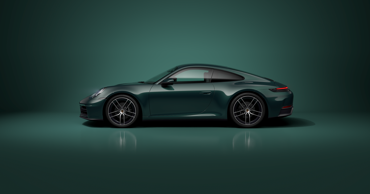 Porsche VW-Porsche カラーカタログ The Porsche 911 in Porscheracinggreenmetallic | Porsche Paint to